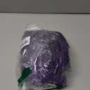 Ekaliy Women's Ruched Bodycon Midi Dress Mock Neck Long Sleeves Party Club Dresses (Dark Purple) Small