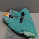 Lelepet Dog Coat Warm Dog Winter Coat Waterproof Dogs Jacket with Harness Built in Reflective Pet Fleece Vest Zip-Up Cold Weather Coats for Large Dogs Turtleneck & Windproof Pitbull Mint Green 2XL