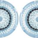 2 x Brush Head Replacements Compatible with Clarisonic Mia 1, Mia 2, Mia Fit, Alpha Fit, Smart Profile Uplift and Alpha Fit Face Cleaning Brush Heads (Delicate-2Pack)