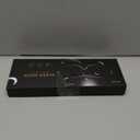 MZOO Luxury Sleep Eye Mask for Side Sleeper Men Women, Zero Eye Pressure 3D Sleeping Mask, Light Blocking Patented Design Night Blindfold, Soft Eye Shade Cover for Travel, Grey