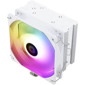 Thermalright Assassin King 120 SE White ARGB CPU Air Cooler, AK120 SE White ARB, 5 Heatpipes, TL-C12CW-S PWM Quiet Fan CPU Cooler with S-FDB Bearing, for AMD AM4/AM5/Intel LGA1700/1150/1151/1200/1851