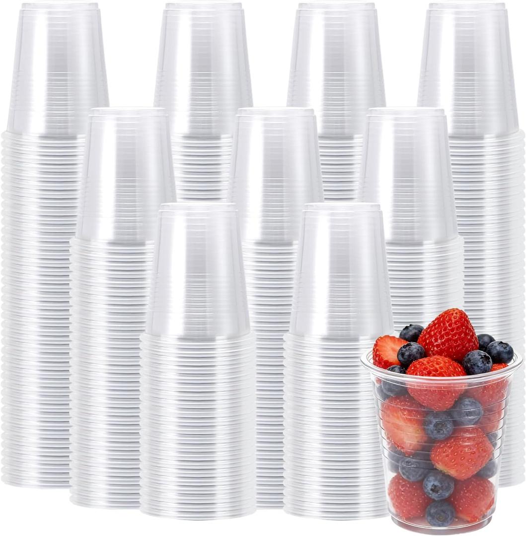 Lamosi 1500 Pack 5 oz Plastic Cups, Disposable Party Cups, Small Drinking cup for Bathroom, Party, Wedding, Travel, BBQ, Picnic, Event (EXP 07/10/26)