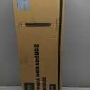 ThermoMate Electric Patio Heater, 1500W IP65 Outdoor/Indoor Infrared Heater with Remote, 8 Heating Levels 8-Hour Timer & Oscillation, Tip-over Protection for Garage Backyard Restaurant (34")