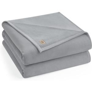 UGG Coco Fleece Blanket for Bed Queen Size  Luxury Cozy Room Decor, Soft Warm Winter Bedding, Heavy Blanket & Queen Blanket for Bed, Gifts for Teens and Women  Seal Gray