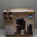 Keurig K-Caf Barista Bar Single Serve Coffee Maker and Frother, with 3 Brew Sizes, Hot and Cold Coffee Capabilities, 2oz Coffee Shot Button, Black
