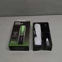 Beard Trimmer for Men, Premium Men's Vacuum Electric Trimmer Kit, 20 Levels Adjustable, Wet/Dry Use, Upgraded Stainless Steel Ceramic Blades, Perfect Christmas Gifts for Husband or Boyfriend (Black)