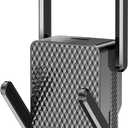 WiFi 6 Extender Signal Booster, Longest Range up to 19980 sq.ft for Home, AX3000 Dual Band WiFi Repeater, Wireless Internet Extender with Gigabit Ethernet Port