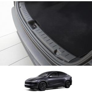 Rear Bumper Guard for Tesla Model Y Juniper 2025 2026 Accessories Rear Trunk Bumper Guard Sill Cover Protector TPE Material Not fit 2026 Standard