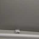 Joydeco 33 Inch Wide White Cordless Zebra Blinds for Windows,Privacy Light Filtering Dual Layer Roller Shades for Home Office Bedroom, 33" W75" H