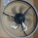 Fszdorj 20'' Ceiling Fan with Light, Upgraded Low Profile Fan, Flush Mount Ceiling Fan, 6 Speeds, Dimmable LED, App & Remote Control, Quiet DC Motor, for Bedroom, Living Room, F115 Black