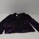 Men's Vintage 70s Velvet Suit Slim Fit Blazer Jacket for Weddings, Parties,and Formal Events Tuxedo (3X-Large, Purple)