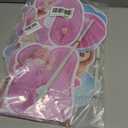 2 Sets Baby Shower Plastic Yard Sign with Stakes Gender Reveal Outdoor Decorations Pink Bear Girl Lawn Sign Newborn Welcome Sign for Girl Gender Reveal Party Supplies