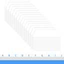 Zonon 200 Pieces Tabs 2 Inch Sticky Index Tabs, Writable and Repositionable File Labels Flags White Page Pop up Markers Labels for Reading Notes, Books and Classify Files