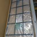 Pack 2 Heavy Metal Garden Trellis for Climbing Plants with Trellis Netting & Garden Clips, A-Frame Cucumber Trellis for Raised Bed
