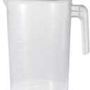 XYWHPGV 5000ml Clear Plastic Graduated Measuring Cup with Handle(F05BB C4670 766C7 085FF 0C700 6BDB4