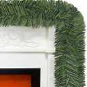 Christmas Garland Greenery Holiday Decoration: Non-Lit Soft Artificial Garland - Outdoor or Indoor Use Christmas Decor Wedding Party Decoration (54 Feet)