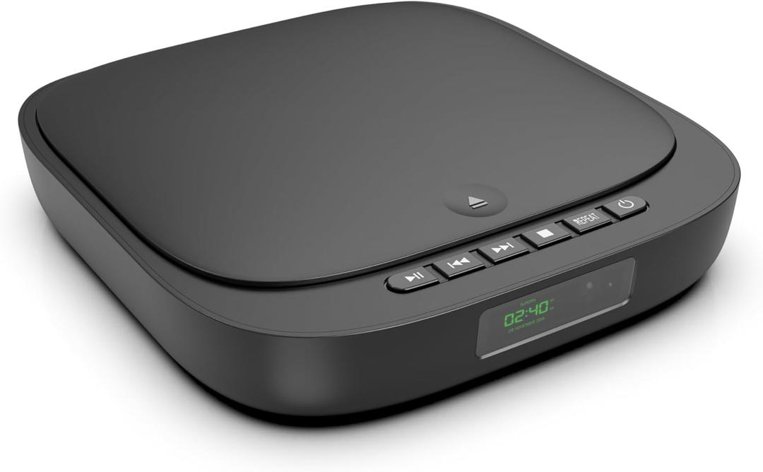 Desobry HD 1080P Mini DVD Player, Region Free HDMI DVD Player with USB Input HDMI/RCA Cable, DVD Players for TV