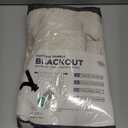 100% Blackout Shield Linen Blackout Curtains for Bedroom 84 Inches Long, Back Tab/Rod Pocket Living Room Drapes, Thermal Insulated Blackout Curtains 2 Panels Set, 50" W x 84" L, Cream