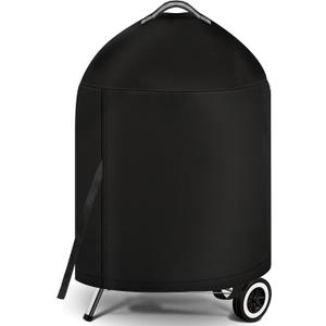 iCOVER Grill Cover for Weber 22 Inch Charcoal Kettle- Heavy Duty Waterproof BBQ Cover for Weber Char-Broil 22 Inch Charcoal Kettle Grills