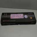 Perixx PERIDUO-713PP Wireless Mini Keyboard and Mouse Combo - Retro Round Key Caps - Pastel Purple - US English Layout