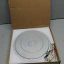 Upgraded WB30X24111 9in Dual Range Radiant Surface Element Compatible with GE Range radiant element 9in, Glass Cooktop Replacement Dual Radiant Surface Element Replace WB30T10133 AP5989975 4465256