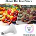 LED Flood Light Bulbs, BR30 Dimmable 750LM Recessed Light Bulbs, 8W(65W Equivalent), CRI80, 2700K Soft White, 15000 Hours, E26 Base LED Can Bulb, 6 Pack