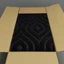 Stair Treads for Wooden Steps 15pcs - 8x30in Carpet Stairs Runner Indoor Non-Slip Stair Mats for Kids Elders and Pets (Foliage Black)