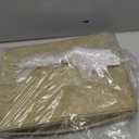 wuyaoyao Car Center Console Cover, 12.13"8.66"3.74" Leather Car Armrest Cover with with 2 Side Pockets, Memory Foam Soft Auto Armrest Cushion Pad, Universal Vehicle Arm Rest Protector (Beige)