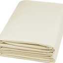 HOTGODEN Light Weight 100% Cotton Muslin Fabric: 63 inch x 2,5,10 Yards Unbleached Muslin Linen Fabric Material for Sewing Material Apparel Cloth (Natural)