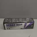 IOPRETTY Spray Mops for Floor Cleaning - Wet Dry Mops with 6 Disposable Pads for Swiffer Powermop - Refillable Bottle for Hardwood Tile Home Kitchen - Absorbs Pet Hair Dust Stains (Gray)