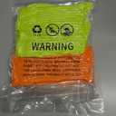 2 x Women's Neon Scrunch Crew Socks 80s 90s Retro 3-Pack Cotton Stacked Boot Calf Cozy Ribbed Slouchy Socks Size 5-10 (2-neon Green/1-neon Orange)