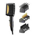 INFINITIPRO BY CONAIR 3-in-1 Styling Hair Dryer, 1875W Hair Dryer and 3 Attachments (Black)