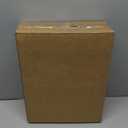 Decorative Box with Lid, Wicker Storage Basket, Water Hyacinth Woven Decorative box for Shelf, Coffee Table, Console Table, Home Decor (Large)