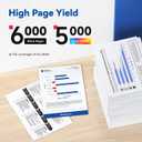 LC406XL LC406 Ink Cartridges for Brother Printer LC 406 XL 406XL MFC-J4335DW Ink Cartridge Compatible for Brother MFC-J4535DW MFC-J5855DW MFC-J6555DW MFC-J6955DW Printer (4-Pack High Yield, BK/C/M/Y)