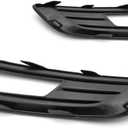 For Ford Focus Fog Light Bezel 2015 16 17 2018 Pair Driver and Passenger Side Sedan/Hatchback w/Fog Light Hole For FO1038151, FO1039151 | F1EZ 15266 E, F1EZ 15266 A