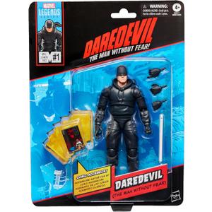 Marvel Legends Series Daredevil, The Man Without Fear Comics-Inspired Collectible 6-Inch Scale Action Figure with Character-Sized Comic Accessory
