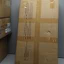 2 Pack Bamboo Luggage Rack for Guest Room, 26.77" Folding Wide Suitcase Stand with Storage Shelf, Thickened Luggage Stand Holder for Bedroom Hotel, Luggage Rack for Suitcases (Natural)