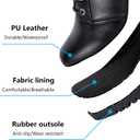 GARGOYLE BELLS Women's Knee High Boots Ladies Lace Up Motorcycle Boots with Zipper Soft Thigh High Riding Boots For Women, Size 9