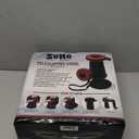 Soho Urban Artist Collapsible Telescoping Stool with Upgraded Thick Cushion - Lightweight 2.46 lbs Pop Up Stool, Adjustable Seat Height 2.6'' to 17.6'', Portable with Non-Slip Base & Shoulder Strap