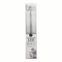 Flameless Led Taper Candles Set Of 2