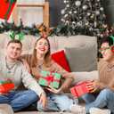 Tondiamo 24 Sets Christmas Shark Bead Necklaces Crafts DIY Beads Necklaces Making Kit DIY Crafts for Party Favor Gift Supplies Jewelry Making