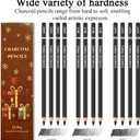 Fuxi Art Supplies for Teens 14-16 Girls, Professional Sketch Book and Pencils Set, Gifts for Sketch Artists with Stocking Stuffers.