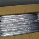 50 Pack Wedding Clear Umbrella Bulk for Rain, Transparent POE Auto Open,Large Windproof Stick Umbrellas with White J-Hook Handle for Guests, Wedding Bride Groom Photography, Prom, Graduation, Golf, Parties, Transparent Umbrella.