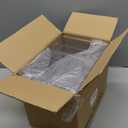 Prsildan Acrylic Drawer Makeup Organizer with 6 Drawers (Not for Baby Bottle), Set of 2 Office Desk Organizers Accessories, Clear Stackable Storage Drawers for Vanity, Craft (Largest Drawer 4" Tall)