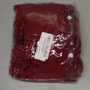 Waterproof 3-Piece Patio Sofa Cushion Cover Set - Replacement Covers for Outdoor Wicker Furniture, Bench & Seat Cushions with 4pcs Throw Pillow Cover (Wine Red)