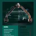 SCITOO 4-PC SET Suspension Kit For Buick For Cadillac For Chevy For GMC For Oldsmobile For Pontiac Ball Joint