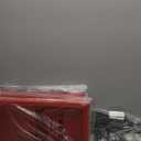 Power Tool Organizer Wall Mount with Charging Station,Cordless Tool Organizer 8 Drill Holder, 4 Layer Storage Rack for Garage Organization,Tool Holder with 8 Outlet Power Strip (Red)