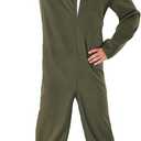 Fun Shack Flight Suit Costume for Men, Air Force Jumpsuit, Mens Fighter Pilot Outfit, Aviation Costume for Adults, Medium