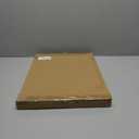 11x14 Picture Frame with Mat for 8x10, Wavy Edge Wooden Real Glass Photo Frame for Wall Hanging, Green, 1 Pack