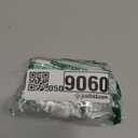 QCAA Sliding Window Security Lock with Vinyl Lining, Child Proof Lock, Aluminum, White, 4 Pack